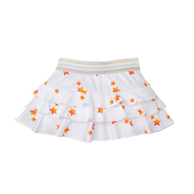 The Rising Star Skirt - White