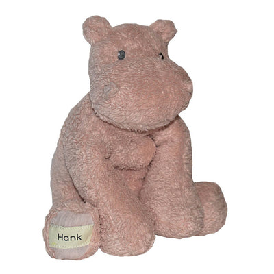 Hank the Hippo - Organic Plush - Multicolor / Unisex / OS - ’Stuffed Animal - Baby Kids Adult’