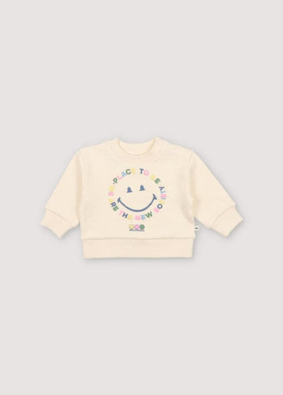 Happy Place Baby Sweater - 6m - Crewneck Sweatshirt