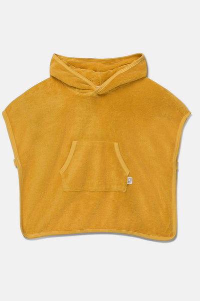 Hooded baby poncho towel - Yellow swim - 6-9M - Poncho