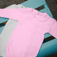 Collar Bodysuit - Pink
