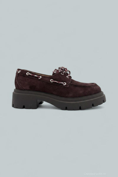 Hudson Suede Moccasins - Barolo - 7 - Moccasin