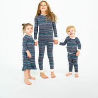 Boho Dress - String of Lights Navy Blue