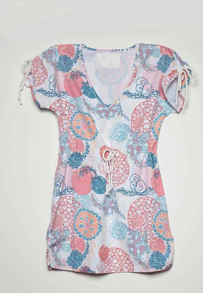 Vivienne Kaftan - Coral - Cover-up