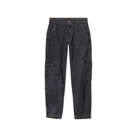 Denim cargo pants maritas - Washed Black