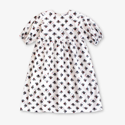 Printed dress "bee lovers" in popline