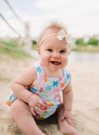 Isla Romper - Palm Tree - 3/6m - Romper