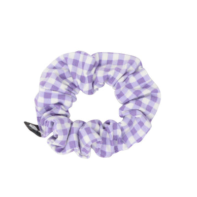 Scrunchie - Gingham Purple