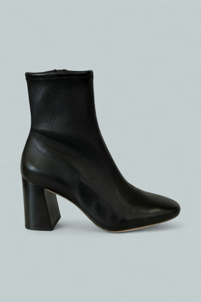 Women's Elise Block Heel Booties - Black