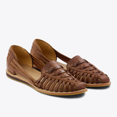 Women's Huarache Sandal - Brown
