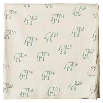 Muslin Wrap - Elephant Print