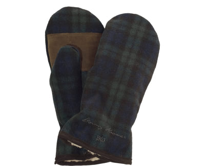 Ida's Mittens - Eclipse/dark Leather