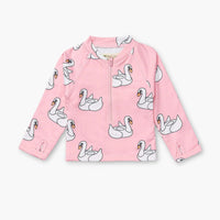 Rashguard Top - Swan Floatie