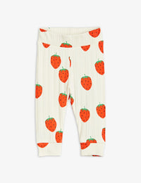 Strawberries Aop Nb Leggings - Offwhite