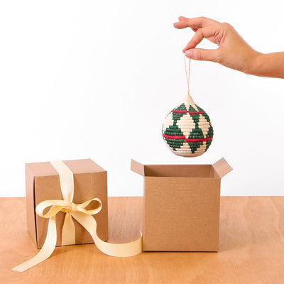 Diamond Bulb Ornament