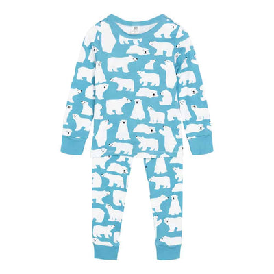 Long John Pajama Set - Polar Bear