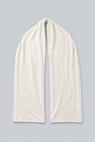 Jersey Scarf - Ivory - OS - Scarf