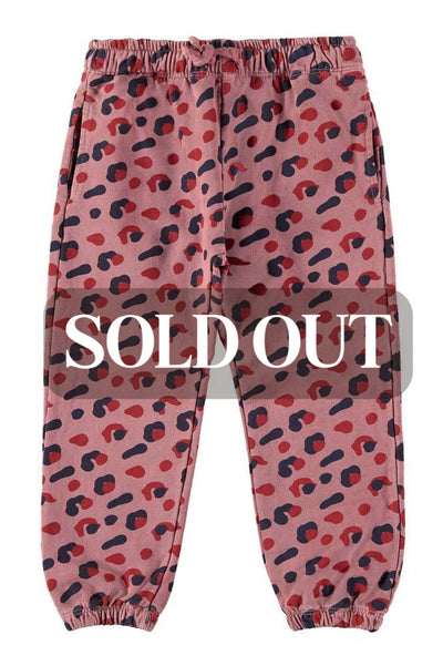 Jogger Trouser Leopard - Rust - Sweatpant