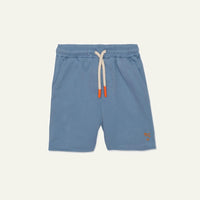 Recycled Faded Denim Kid Shorts - Faded Denim