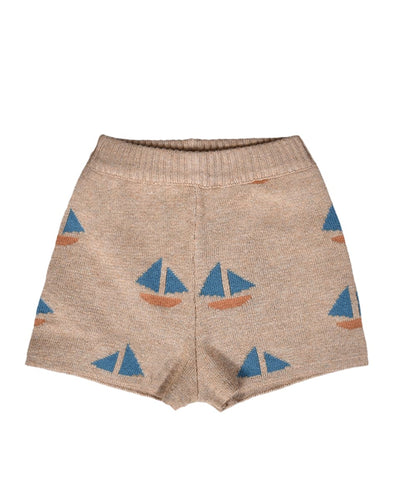 Theo Knit Short - Sand Dollar
