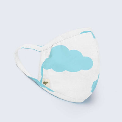 Kid Mask - Blue Dream Clouds - One Size - Face mask