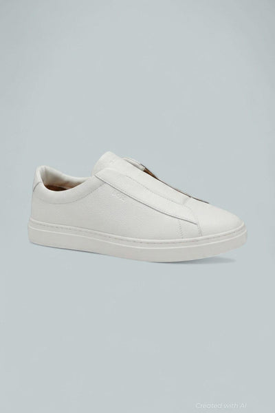 Kieren Tennis Sneakers - White - 9 - Sneaker