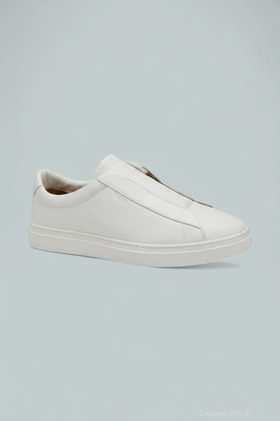 Kieren Tennis Sneakers - White - 9 - Sneaker