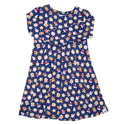 Swirly Girl Dress - Cookie Cutouts - Dresses