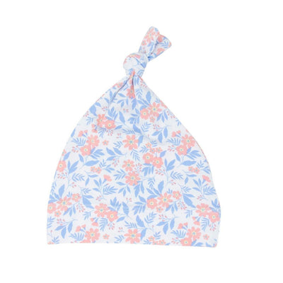 Knot Hat - Vintage Flower Pink - OS - Bonnet