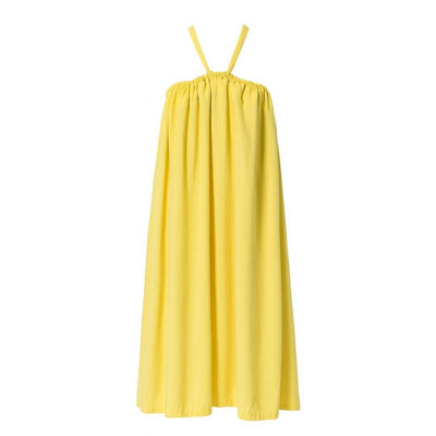 Lemon Summer Halter - Yellow