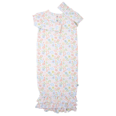 Ruffle Gown - Pretty Pansy