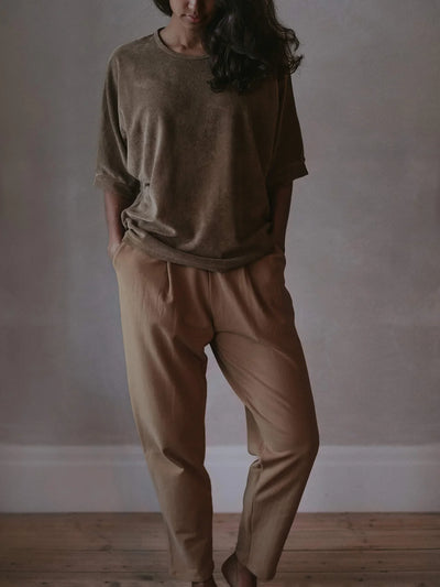 The Cozy Trousers Women's - Camel