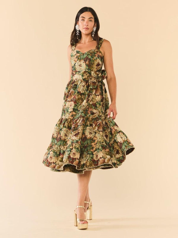Tracy Set - Flora Floral Jacquard