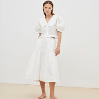 Antonella Woman Skirt - Off White