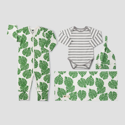 Layette Gift Set - Under the Palms - Pajamas