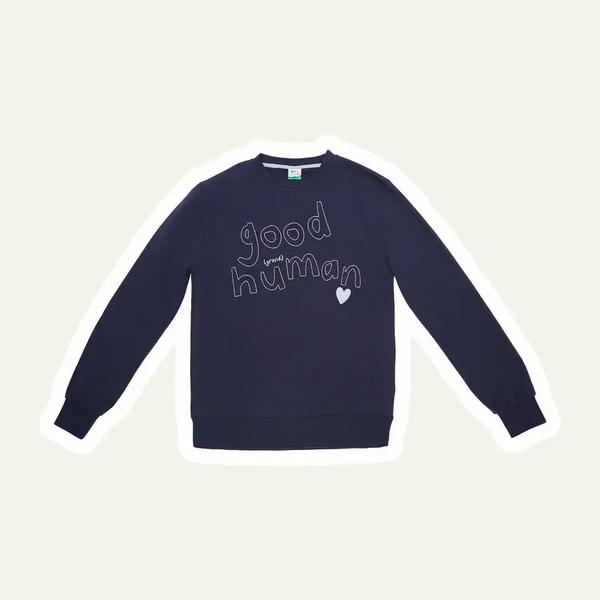 Good Human Adult Sweatshirt - Navy