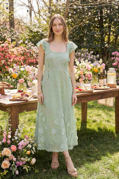 Lindsay Dress - Minty Green - FINAL SALE - Dresses