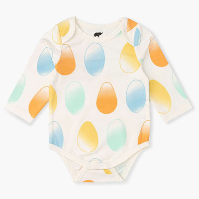 Long Sleeve Jack + Jill Bodysuit - Easter Eggs - Bodysuit