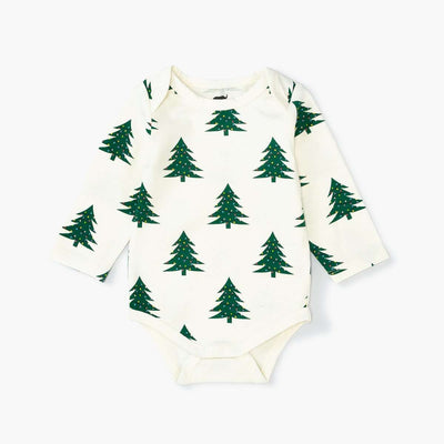 Long Sleeve Jack + Jill Bodysuit - Treelights - Bodysuit