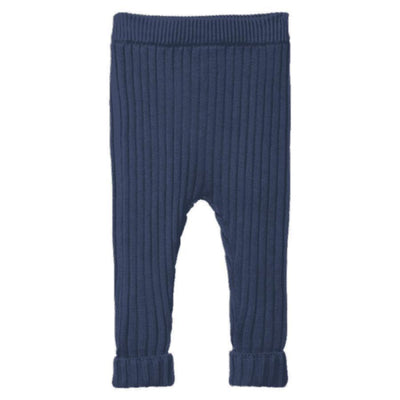 Lou Pants Cotton Knit - Vintage Indigo - Pants