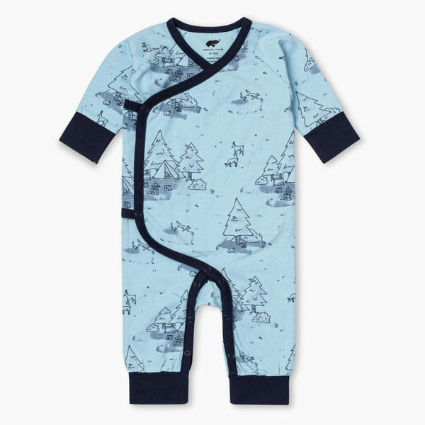 Lucky Romper - Let’s Go Camping - newborn - Romper