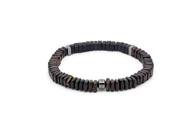 Legno Bracelet In Onyx - Black
