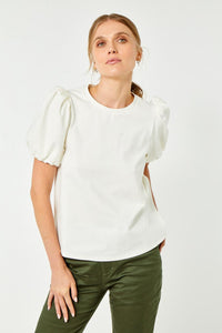 Noemie Top - Bright White