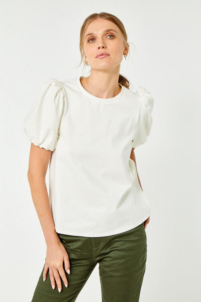 Noemie Top - Bright White