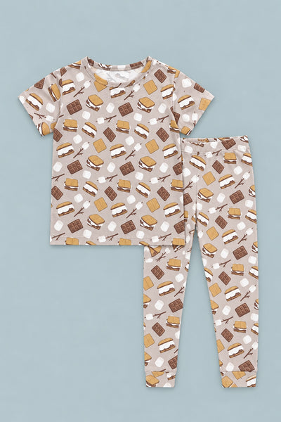 Big Kid Pajama Short Sleeve - S'mores