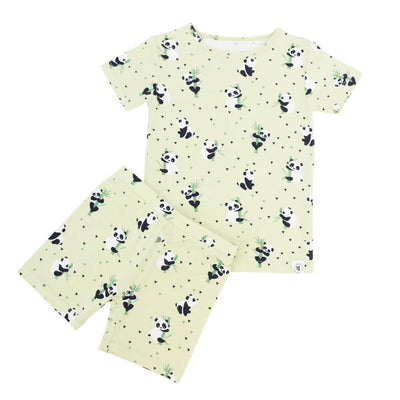 Summer PJ - Panda Mint
