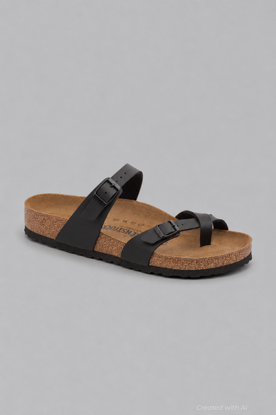 Mayari Birko-Flor Sandals - Black - Sandal
