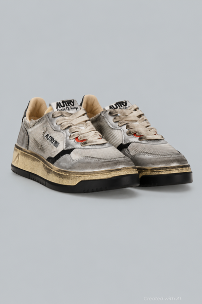 Medalist Low Super Vintage - Gray - US 7 (UK 5) - Sneaker