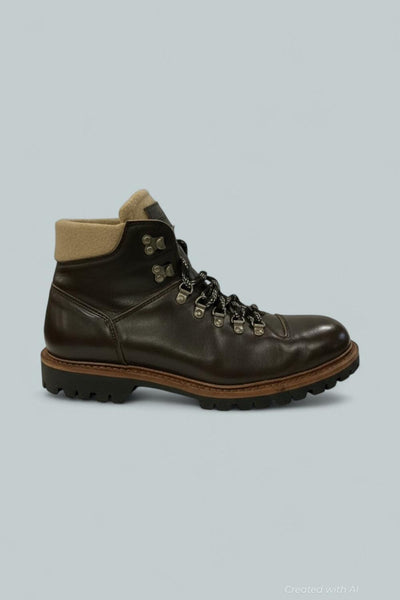 Men’s Allen Edmonds Whistler Weatherproof Boots - Dark Brown Chromexcel Leather - 10.0 D - Boots