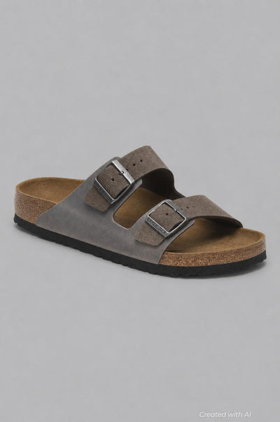 Men’s Arizona Sandals - Gray Suede - US M 11 - Sandal